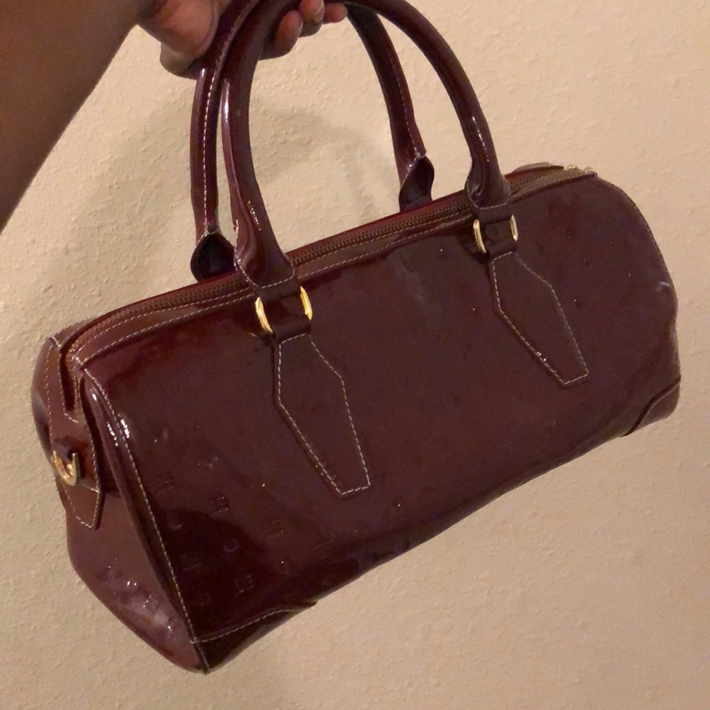 Arcadia Patent Leather Purse